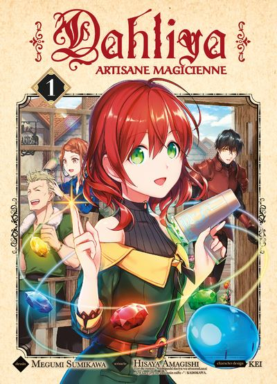 Couverture Dahliya, artisane magicienne, tome 1