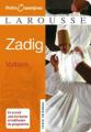 Couverture Zadig / Zadig ou la destinée Editions Larousse (Petits classiques) 2006