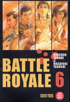 Couverture Battle royale, tome 06