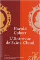 Couverture L'Entrevue de Saint-Cloud Editions Héloïse d'Ormesson 2010