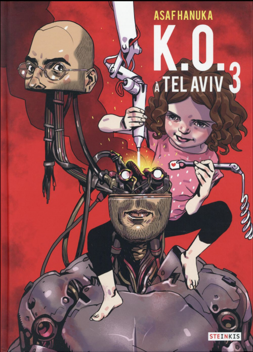 Couverture K.O. à Tel Aviv, tome 3