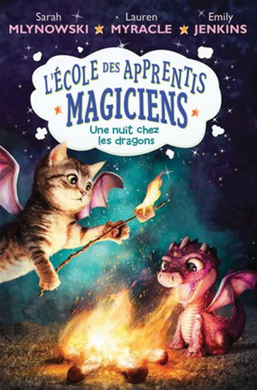 Couverture Magie méli-mélo / L'école des apprentis magiciens, tome 4 : Une nuit chez les dragons