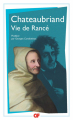 Couverture La Vie de Rancé Editions Flammarion (GF) 2018