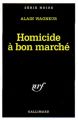 Couverture Homicide à bon marché Editions Gallimard  (Série noire) 1996
