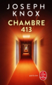 Couverture Chambre 413 Editions Le Livre de Poche 2020