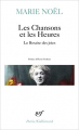 Couverture Les chansons et les heures - Le Rosaire des joies Editions Gallimard  (Poésie) 1983