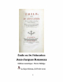 Couverture Émile ou de l'éducation Editions PhiloSophie 2012