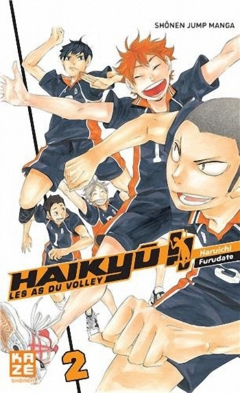 Couverture Haikyû !! : Les as du volley ball, tome 02