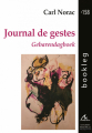 Couverture Journal de gestes / Gebarendagboek Editions maelstrÖm 2020