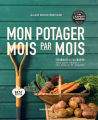Couverture Mon potager mois par mois Editions Marabout 2019