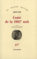 Couverture Conte de la 1002e nuit Editions Gallimard  (L'imaginaire) 2003