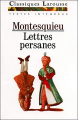 Couverture Lettres persanes Editions Larousse (Classiques) 1989