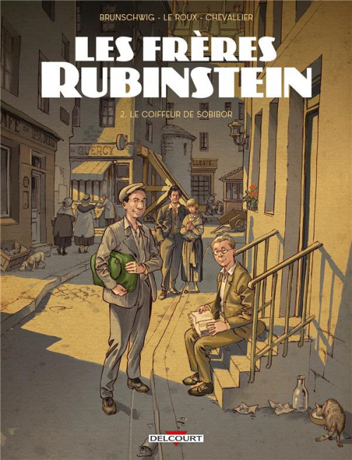 Couverture Les frères Rubinstein, tome 2 : Le coiffeur de Sobibor