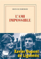 Couverture L'ami impossible Editions Gallimard  (Blanche) 2020