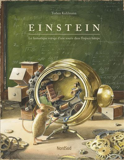 Couverture Einstein : l'incroyable voyage d'une souris à travers l'espace-temps