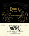 Couverture Kodex Metallum : L'art secret du metal décrypté par ses symboles Editions Hoëbeke 2020