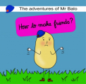 Couverture The adventures of Mr Balo: How to make friends?  Editions Autoédité 2020