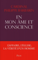 Couverture En mon âme et conscience Editions Plon (Actualité) 2020