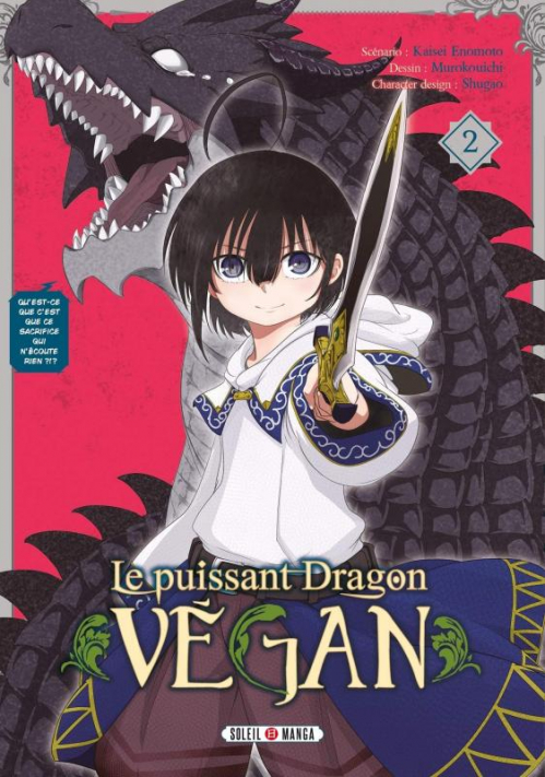 Couverture Le puissant Dragon Vegan, tome 2 
