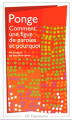 Couverture Comment une figue de parole et pourquoi Editions Garnier Flammarion 1997