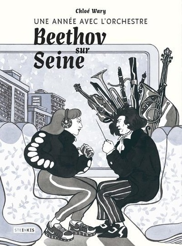 Couverture Une année avec l'orchestre : Beethov sur Seine