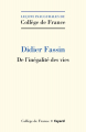 Couverture De l'inégalité des vies Editions Collège de France / Fayard (Leçons inaugurales du Collège de France) 2020