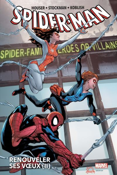 Couverture Spider-Man, tome 2 : Renouveler ses vœux 