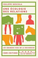 Couverture Une écologie des relations Editions CNRS 2019