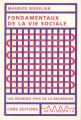 Couverture Les fondamentaux de la vie sociale Editions CNRS 2019