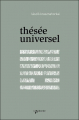 Couverture Thésée Universel Editions Vagabonde 2011