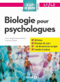 Couverture Biologie pour psychologues Editions de Boeck 2019