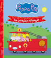 Couverture Peppa Pig, plus tard je serai...un pompier héroïque Editions Hachette (Jeunesse) 2019