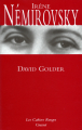 Couverture David Golder Editions Grasset (Les Cahiers Rouges) 2005