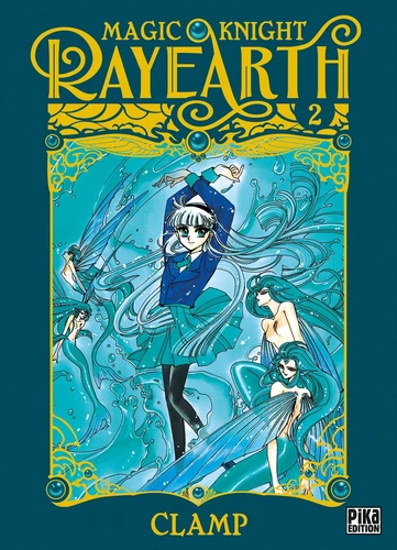 Couverture Magic Knight Rayearth, tome 2
