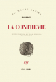 Couverture La contrevie Editions Gallimard  (Du monde entier) 2004