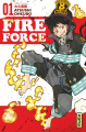 Couverture Fire force, tome 01 Editions Kana (Shônen) 2017