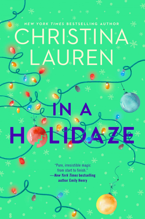 in a holidaze book in a holidaze book