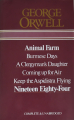 Couverture George Orwell : Animal Farm; Burmese Days; a Clergyman's Daughter; Coming Up for Air; Keep the Aspidistra Flying; Nineteen Eighty-four Editions Secker & Warburg 1980