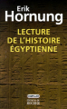Couverture Lecture de l'Histoire égyptienne Editions du Rocher (Champollion) 2000