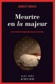 Couverture Meurtre en la majeur Editions Actes Sud (Actes noirs) 2010