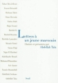 Couverture Lettres à un jeune marocain Editions Seuil 2009