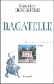 Couverture Bagatelle Editions Fayard 1984