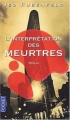 Couverture L'interpretation des meurtres Editions Pocket 2009