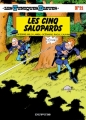 Couverture Les Tuniques Bleues, tome 21 : Les Cinq Salopards Editions Dupuis 1984