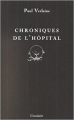 Couverture Chroniques de l'hôpital Editions Insula 1998
