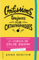 Couverture Le journal de Chloe Snow, tome 2 : Confessions toujours plus catastrophiques Editions Gallimard  (Scripto) 2018