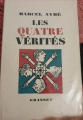 Couverture Les quatre vérités  Editions Grasset 1954