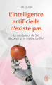 Couverture L'Intelligence Artificielle n'existe pas Editions J'ai Lu (Document) 2020