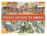 Couverture Voyage autour du monde Editions Gallimard  (Jeunesse) 2010