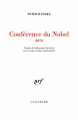 Couverture Conférence du Nobel Editions Gallimard  (Blanche) 2020